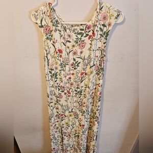 LOFT‎ Multicolor Floral Maxi Dress